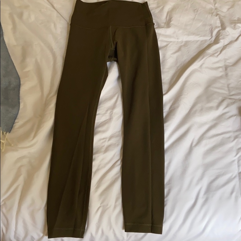 Lululemon green align leggings
